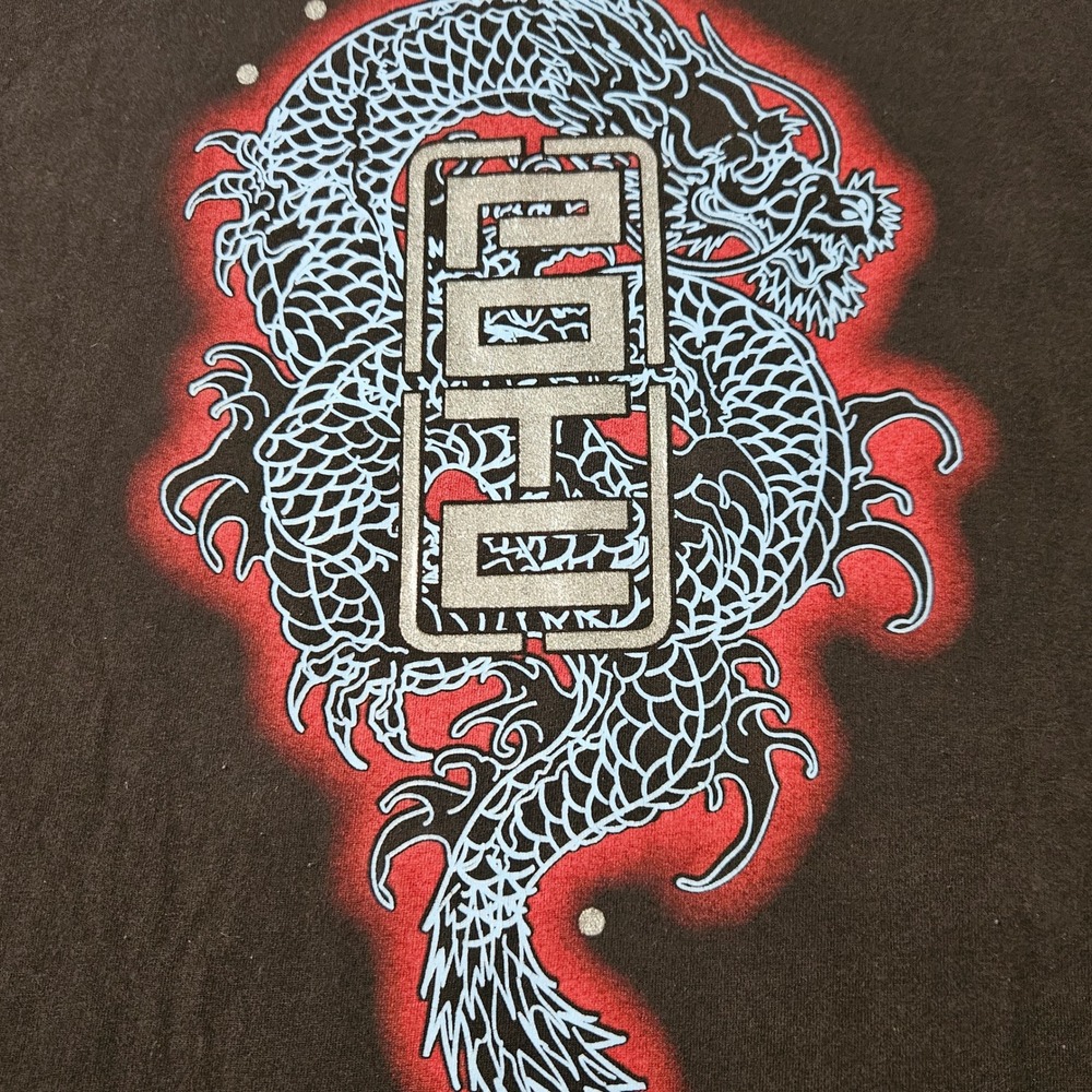 Pirates Of The Caribbean At‎ World's End Dragon Black Disney T-Shirt Size XL - Picture 3 of 7